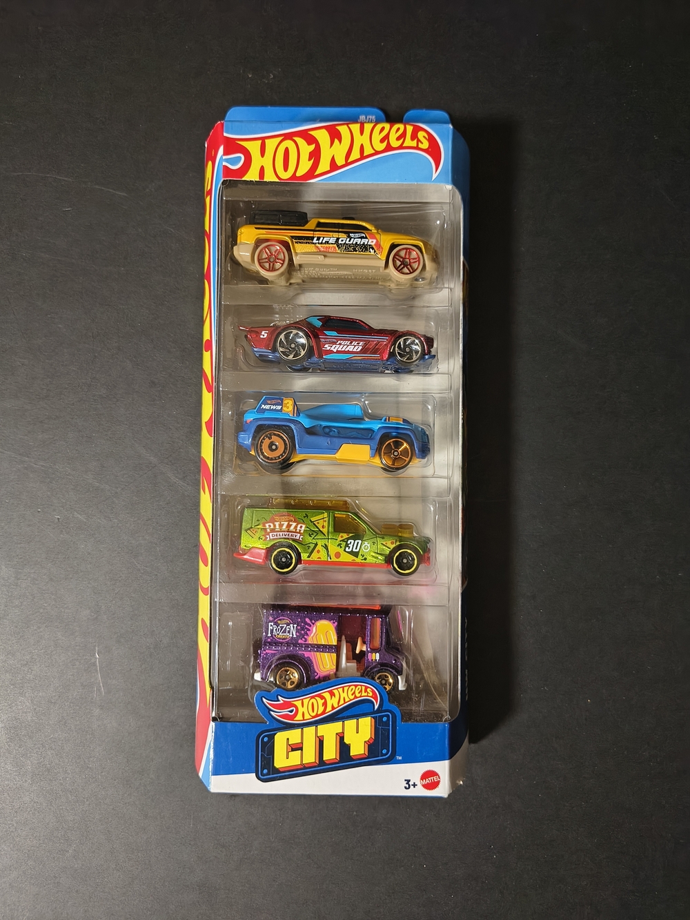 Hot Wheels HW Rescue 1/64 5-Car Pack Set - Assorted City Theme NEW